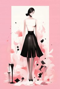 Poszter 67,5x100cm Pasztell Love