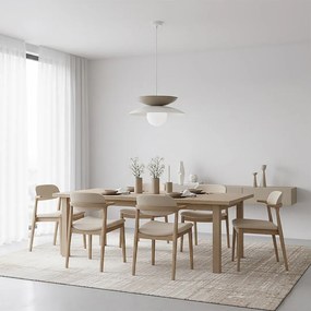 Emibig modern függeszték nagoya bézs fehér emi1639/6