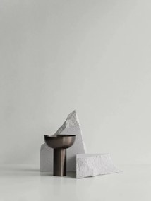 Szürke rozsdamentes acél váza (magasság 21 cm) Miyabi – Blomus