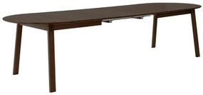 Barna tölgyfa bővíthető étkezőasztal 100x220 cm Amalfi – Hammel Furniture