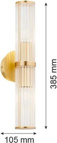 Argon HAMPTON 7203 Fali lámpa 2x7W/E14 IP20