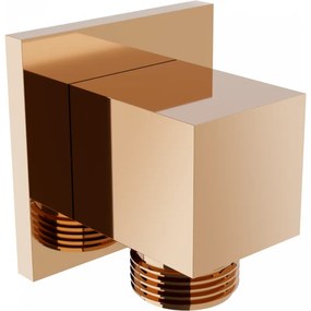 Mexen Cube szögletes csatlakozó, rózsaarany - 79340-60