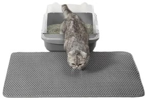 Macskaalom szőnyeg - szürke