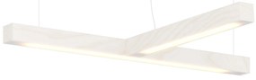 Függeszték LED40 T alakú, többféle változatban - TUNTO Modell: tölgy, fehérre pácolt