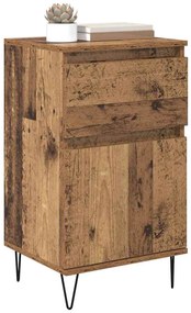 Széf fiókkal Régi fa 35 x 40 x 70 cm Faanyag