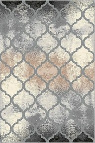 Szőnyeg Agnella Songo Trifolio Szürke Hamu 80x150