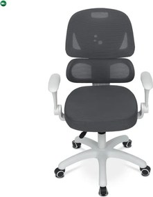 Gyerek Forgószék, Magasságállítás, Szürke Hálós. KA-K1063 GREY