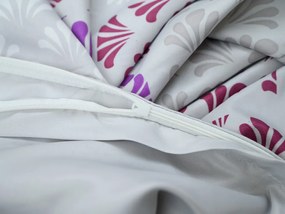 Mikroszatén ágyneműhuzat VELLARI, világosszürke Ágyneműhuzat mérete: 70 x 90 cm | 140 x 200 cm