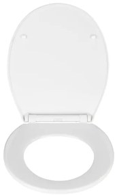 WENKO 21901100-WC ülőke KOS 44x37 cm fehér/ezüst
