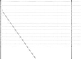 vidaXL Kerítésoszlop Galvanizált 25 x 1,6 m Acél