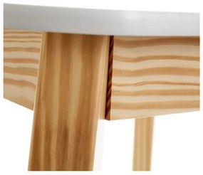 Gyerek asztal fehér asztallappal 55x55 cm – Casa Selección