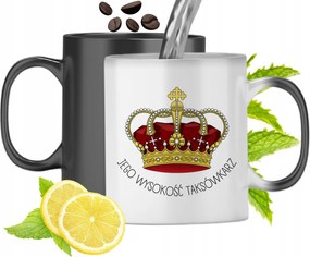 Mágikus Bögre Taxisofőrnek Színváltós, fényképes nyomattal