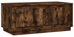 füstös tölgy színű fatermék dohányzóasztal 102x50x44 cm