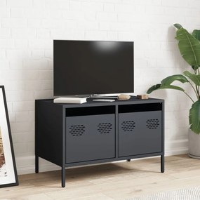 antracitszürke hidegen hengerelt acél TV-szekrény 68x39x43,5 cm