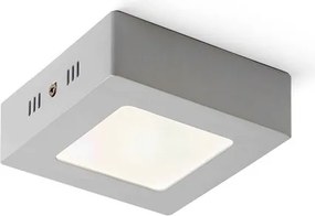 RENDL SLENDER SQ 12 felületre szerelhető matt nikkel 230V LED 6W 3000K