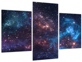 Kép - Éjszakai égbolt (90x60 cm)