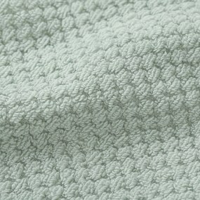 Goldea pamut frotír törölköző / fürdőlepedő micro pure - eukaliptusz 30 x 50 cm