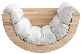 Natúr színű borovi fenyő hinta 60x100x60 cm Montessori – Little Nice Things