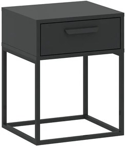 Éjjeliszekrény Sötétszürke Színben CADRO NR3 40 cm
