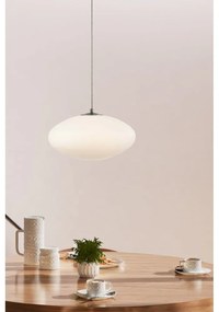 Fehér függőlámpa üveg búrával ø 38 cm Locus – Markslöjd