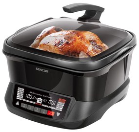 Sencor - Többfunkciós serpenyő tartozékokkal 1800W/230V 18 funkciós 4,8l