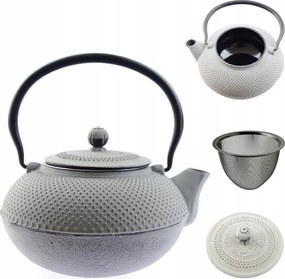 Öntöttvas Teáskanna Szürke 1.5 L Tea- És Gyógynövényszűrővel