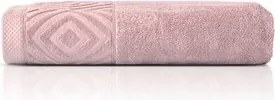 Paula törölköző 50x90cm 100% puha nedvszívó pamut 550g/m2 Pink