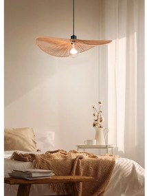 Matt fekete függőlámpa ø 58 cm Laurine – Trio