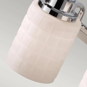 Feiss glamour klasszikus tükör világítás wadsworth fehér króm elsfewadsworth3bath IP44