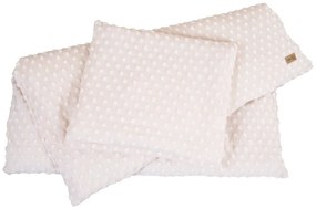 Bézs pamutkeverék gyerek ágyneműhuzat babaágyhoz 80x80 cm Frosty Almond – Roba