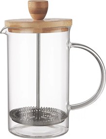 BREWSTER kávé-tea készítő, bambusz fedéllel 600ml