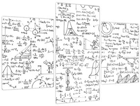 Kép - Képletek (90x60 cm)