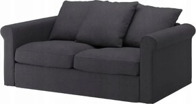 Ikea Gronlid Huzat 2 személyes, nem nyitható sarokrészhez, Sporda sötétszürke