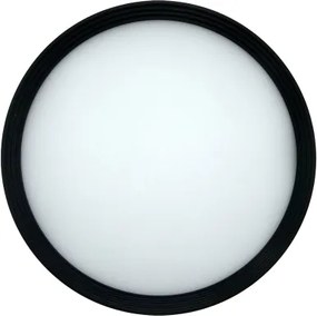 LED spotlámpa LED/10W/230V 3000/4000/6400K átm. 12 cm fekete