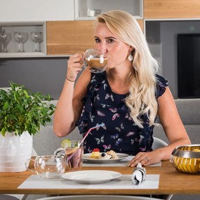 4Home Hot&Cool thermo cappuccino pohár , 2 db