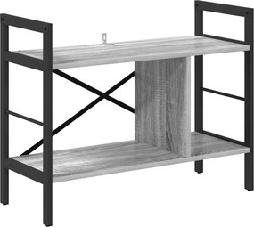 vidaXL Könyvespolc Szürke Sonoma 75 x 30 x 58,5 cm Faanyag