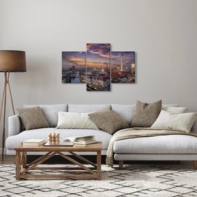 Kép - Naplemente Berlin felett (90x60 cm)