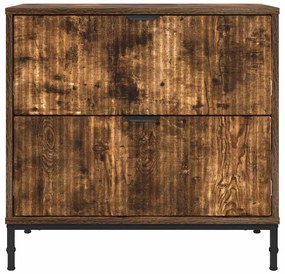 Éjjeli asztal fiókkal Füstölt tölgy 63.5 x 36 x 61 cm Faanyag