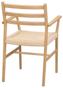Natúr színű étkezőszék Harlan – Rowico