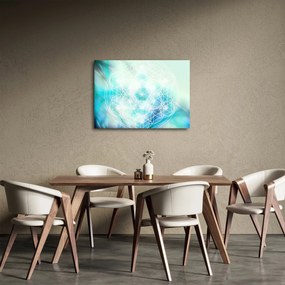 Kép - Merkaba türkiz háttérrel (70x50 cm)