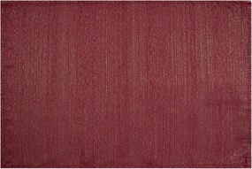 Abrosz dekoratív Glamo 140x180 Eurofirany bordó, arany csillogással