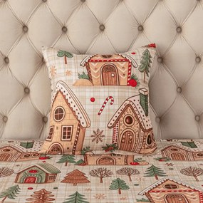 Mikroszálas párnahuzat GINGER HOME 45x45 cm, színes kivitel