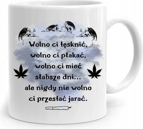 Dohányosoknak 420 Thc Cbd Ajándék Bögre fényképes nyomtatással