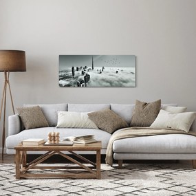 Kép - Felhőkarcolók Dubaiban (120x50 cm)