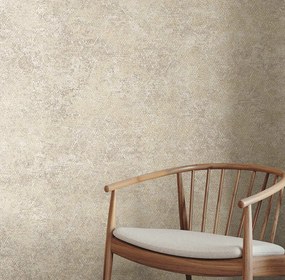 Holden Decor Textura Ophidian krém-szürke kígyóbőr mintás fémhatású vlies tapéta – 66123