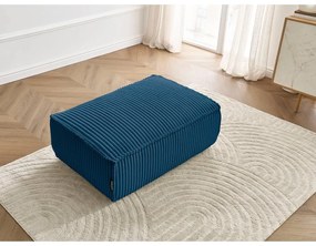 Kék kordbársony lábtartó Chelsea – Bobochic Paris