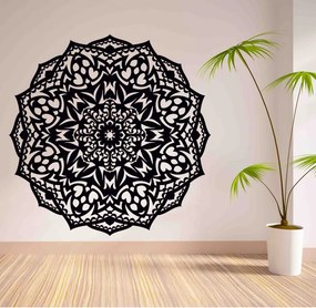 Fából készült mandala a falon - CIRCEL