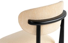 Lionte Beige and Black étkezőszék szett, 2 db