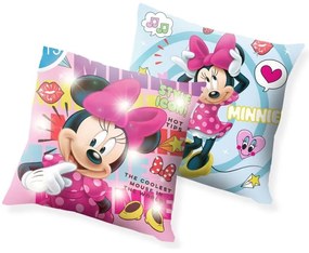 Disney Minnie LED világító párna, díszpárna 40x40 cm