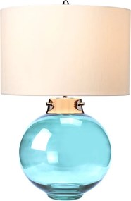 Elstead Lighting KARA DL-KARA-TL-BLUE Asztali lámpa 1x60W/E27